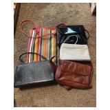 Tray Lot Of Assorted Handbags & Clutchï¿½s