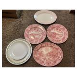 6 Assorted Plates & More