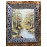 Painting Signed Munich Karl Gatermann 17ï¿½ x 14ï¿½