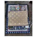 Vintage Embroidered Placemats, Casserole Carrier