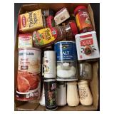 Assorted Spices, and S & P Shakers