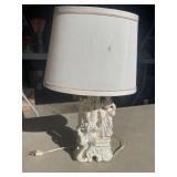 17ï¿½ Vintage Porcelain Made In Japan Lamp