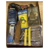 Tray Lot of assorted tools