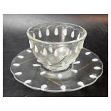 IG Tear Drop Bowl & Plate