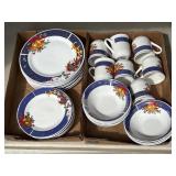 House Wares Christmas Plates, Cups, Bowls,