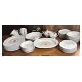 Rossini White Lace Fine China Japan Approximately