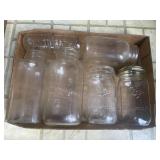 (6) Assorted Jars