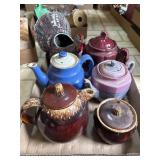 Assorted Tea Pots & More