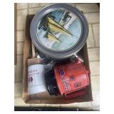 Tray Lot Of Assorted Items Including Tin, Regal