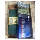 Tray Lot Of Assorted Golf Supplies