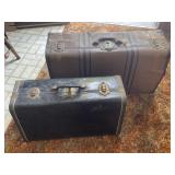 (2) Assorted Trunks/Suite Cases  (As Pictured)