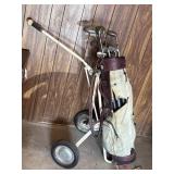 Nadco Golf Bag Caddy, Palmer Golf Club Bag &
