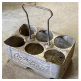 Vintage Metal Coca-Cola Drink Carrier