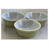 3 Small Anchor Hocking Fire King Baking Dishes