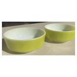 (2) Vintage Fire King Bowls
