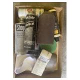Tray Lot Of Assorted Items Including Paper