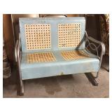 Vintage Metal Porch Glider