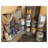 Assorted Paints(Partial Cans)