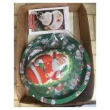 Tray Lot Of Assorted Christmas Items