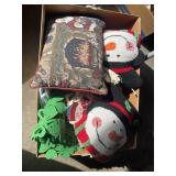 Large Lot Of Assorted Christmas Decor, Seasonal
