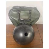 Manhattan Rubber Bowling Ball 20lb? w/ Carrying