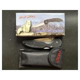 Frost Cutlery Desert Fox Tactical Knife & Sheath
