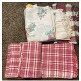 Assorted Table Cloths, Runners & Napkins