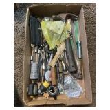 Tray Lot Of Assorted Hardware Including Hammer,