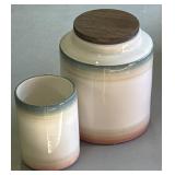 Decorative Canister & Utensil Holder