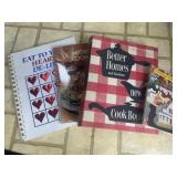 (4) Assorted Cookbooks