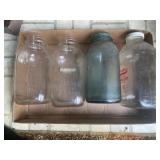 (4) Assorted Jars