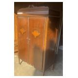 64? x 37? x 19? Vintage Wardrobe On Coasters