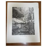 20ï¿½ x 16ï¿½ Basin Creek- Wilkes County Print Jay