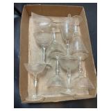 (9) Vintage Stemware