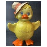 Chalk ware Duck Figure