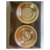 (7) Fire King Bowls W/ (1) Fire King Saucer
