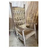 Antique Wicker Rocking Chair