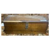 Wooden Tool Chest 9ï¿½ x 25ï¿½ x 10ï¿½ (Damaged)