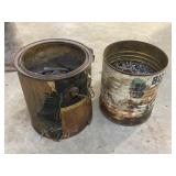 (2) Paint Cans W/ Assorted Hardware