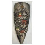 Vintage Japanese Tokanabe Wall Pocket Torii