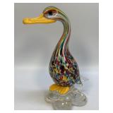 Vintage Murano Glass Figure Of A Duck Various