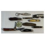 (10) Pocket Knives as Pictured
