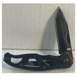 Lock Blade Gerber with Pocket Clip 3ï¿½ When Closed