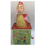 Vintage Metal 1970 Hasbro Romper Room Clown Jack