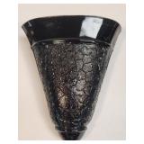 EBONY Art Deco Imperial Glass Carnival 1930s Wall