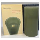 Brookstone Flameless Wax Sensor Candle Forest