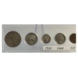 1934 Set of Coins