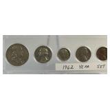 1962 Set of Coins