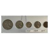 1953 Set of Coins