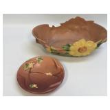 2 Pcs Roseville Pottery As Pictured Both Have